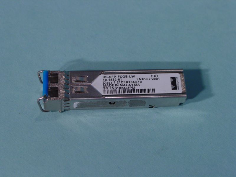 Cisco DS-SFP-FCGE-LW 1/2-GBPSFC 1GIG ETH-LW LC SFP