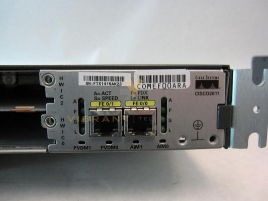 Cisco CISCO2811 Integrated Services Router Modular