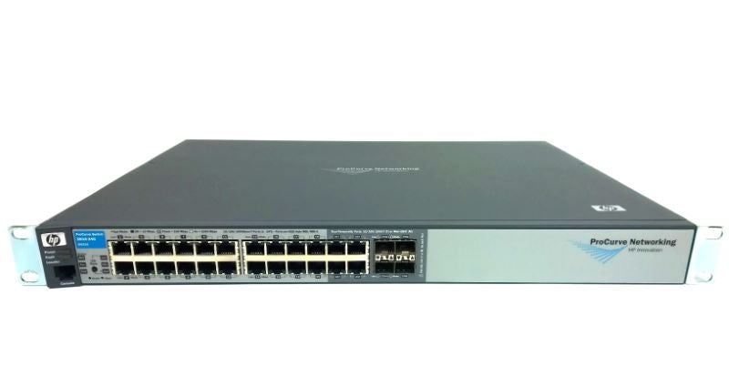 HP J9021A ProCurve Switch 2810-24G 10/100/1000 4-SFP Layer 2 with Rack Ears