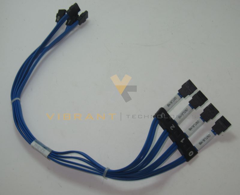 Dell D6841 Poweredge 700 4 drop SATA Cable Kit