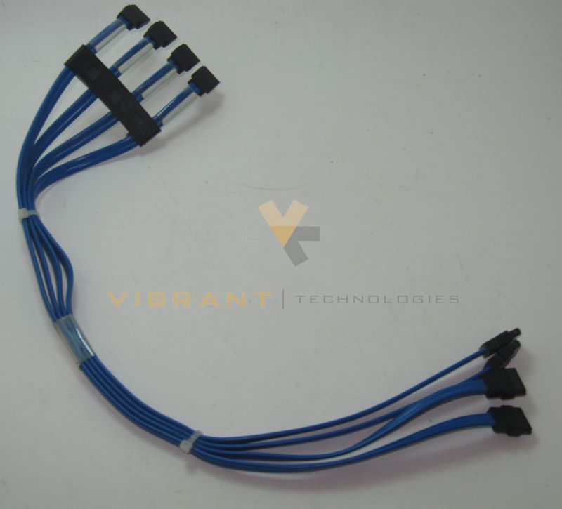 Dell D6841 Poweredge 700 4 drop SATA Cable Kit