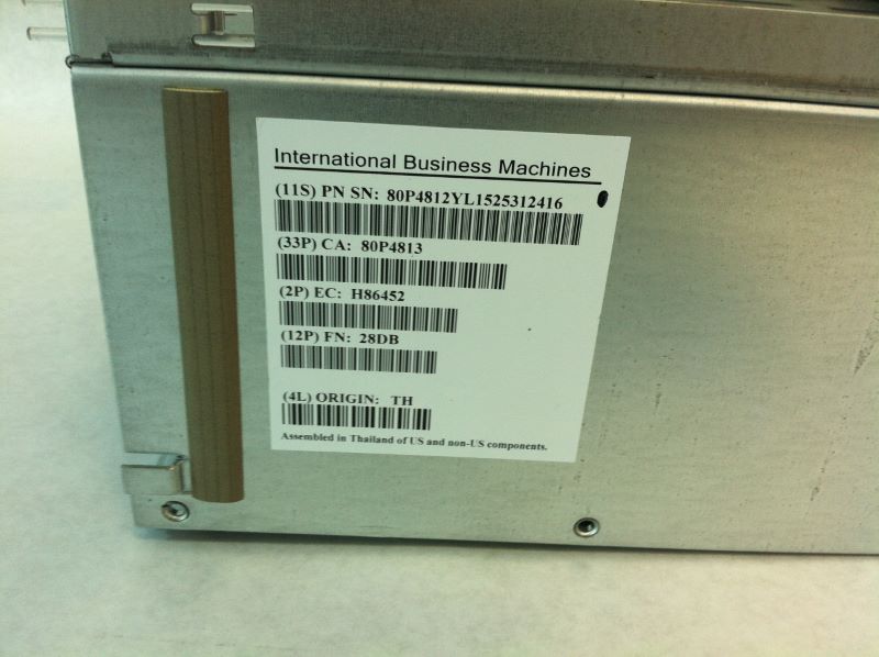 IBM 7868 Disk Unit Backplane - ULTRA320 SCSK
