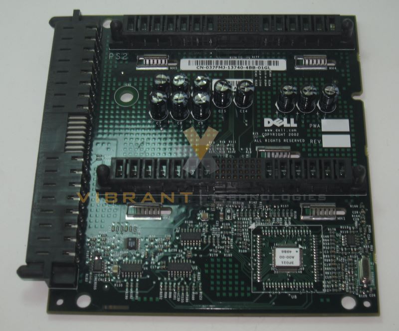 Dell 037FMJ Poweredge 6650 Power Supply Backplane Board