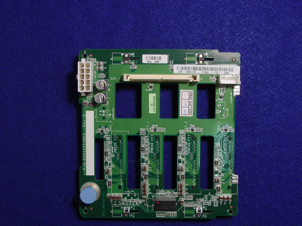 Dell 0RH478 Powweredge 840 SAS 1x4 Backplane