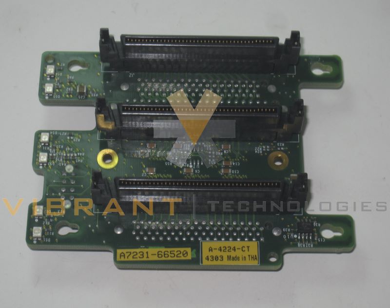 HP A7231-66520 SCSI Backplane Board RX2600 RX2620 RP3410 RP3440