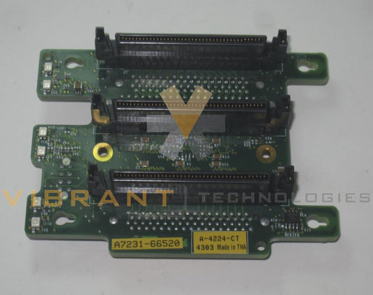 HP A7231-66520 SCSI Backplane Board RX2600 RX2620 RP3410 RP3440