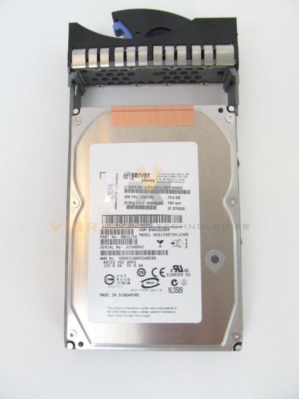 IBM 3646 73.4GB 15K RPM SAS HDD 3.5" (AIX) pSeries CCIN 433B