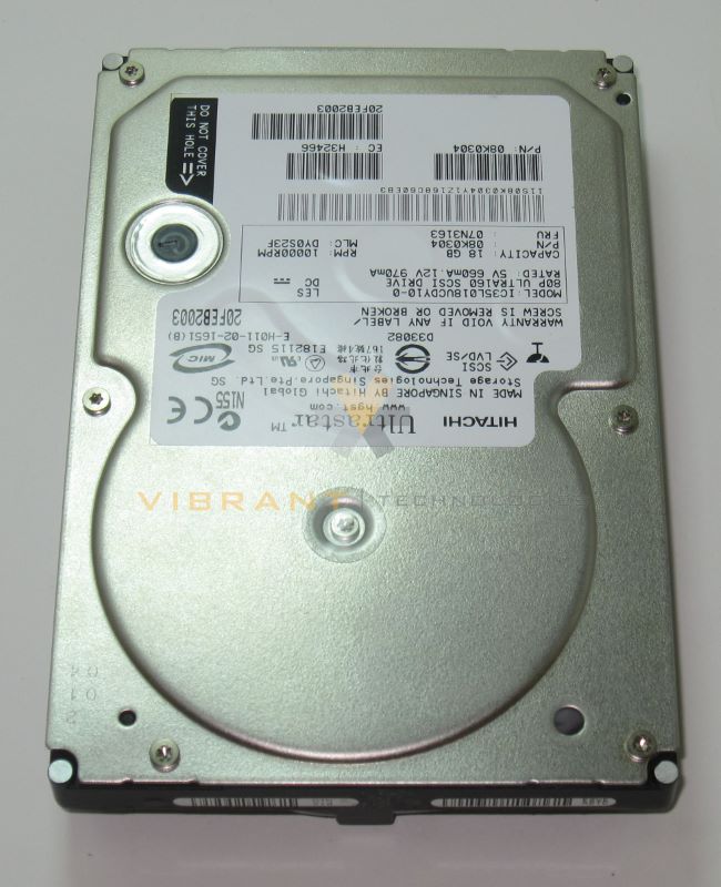 IBM 07N3163 17.54GB 10K Ultra SCSI Disk Unit iSeries AS400
