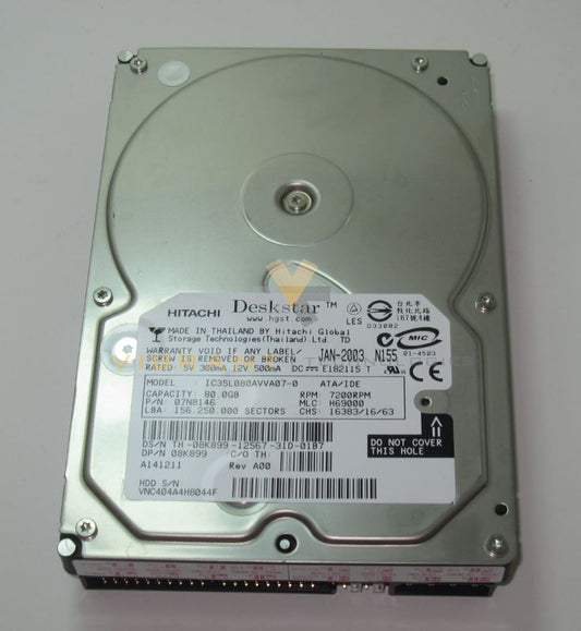 Dell 08K899 80GB 7200RPM IDE Server Hard Disk Drive