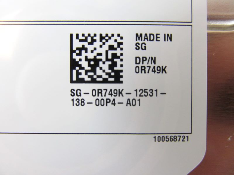 Dell 0R749K 450GB SAS 15k 3.5 "