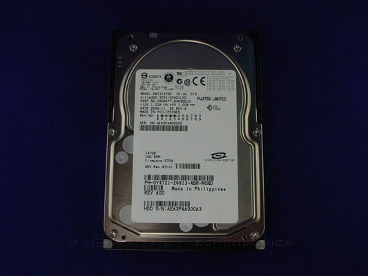 Dell 0Y4721 146gb 10K U320 SCSI HDD Server Hard Disk Drive