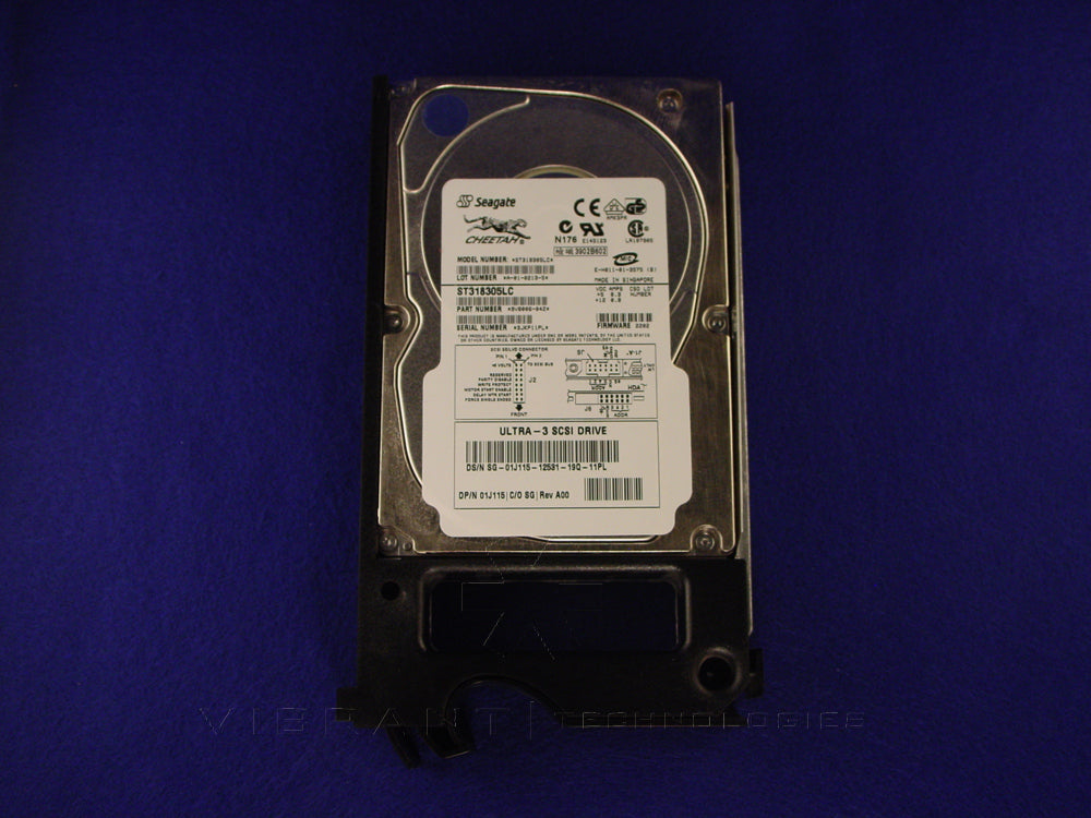 Dell 1J115 18.2GB Ultra 3 10k 80 PIn