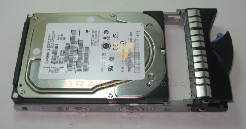 IBM 26K5698 System X 73gb 15K 3.5 H/S SAS Hard Disk Drive with Tray