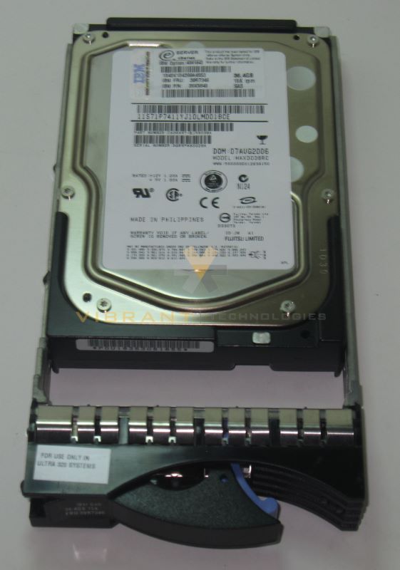 IBM 26K5840 36gb 15K 3.5" H/S SAS HDD xSeries