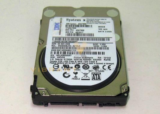 IBM 43W7666 300GB 10K RPM 2.5" SATA Hard Disk Drive