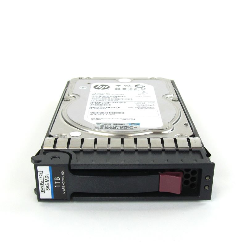 HP 461137-B21 1TB 3G SAS 7.2K RPM LFF 3.5" DP Drive 461289-001