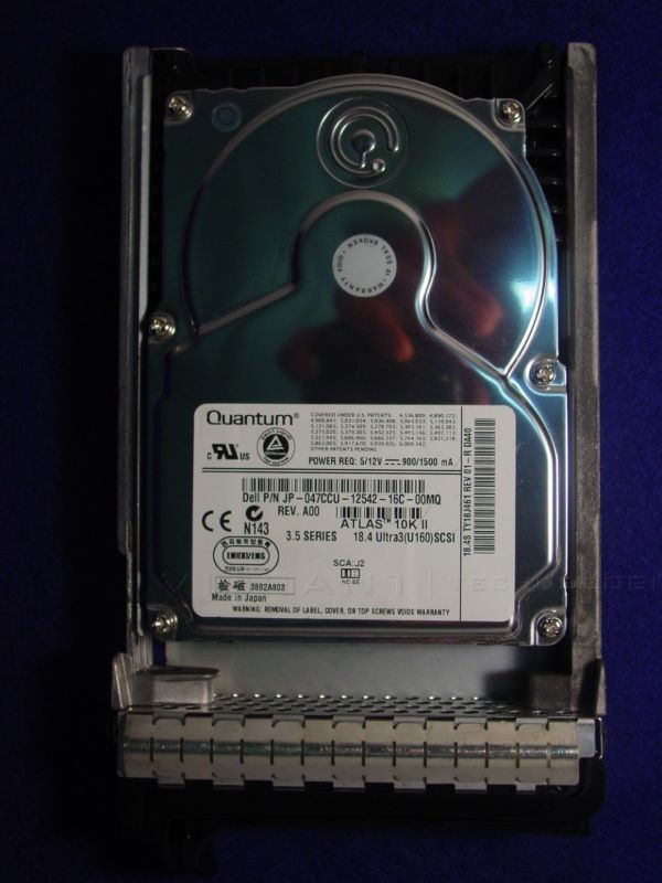 Dell 47CCU 18.2GB ultra 160 10k 80 Pin Hard Disk Drive