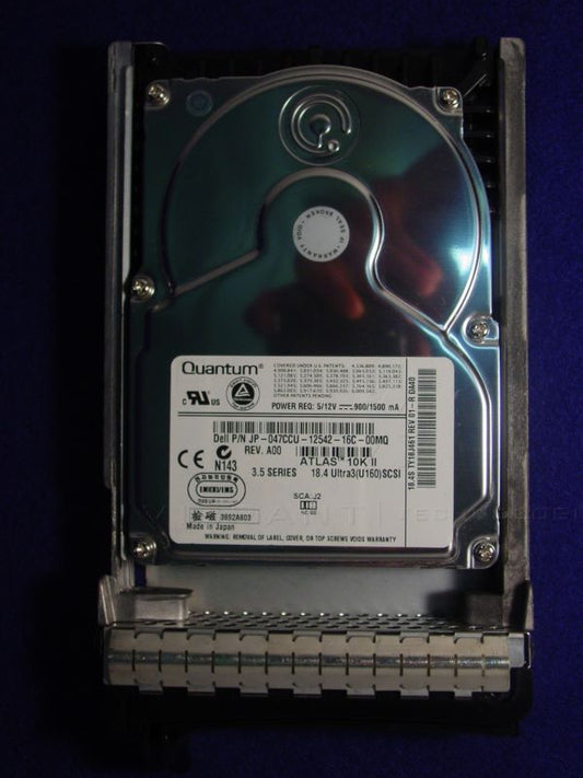 Dell 47CCU 18.2GB ultra 160 10k 80 Pin Hard Disk Drive