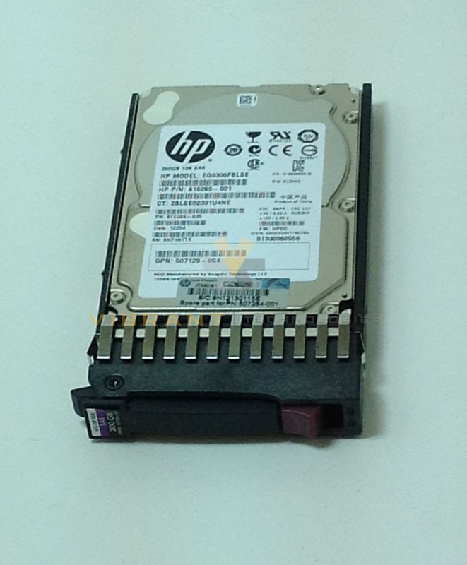 HP 507284-001 300GB 10K 6G 2.5" SAS DP HDD