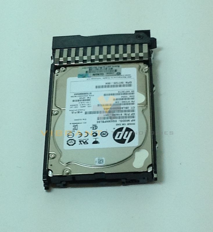 HP 507284-001 300GB 10K 6G 2.5" SAS DP HDD