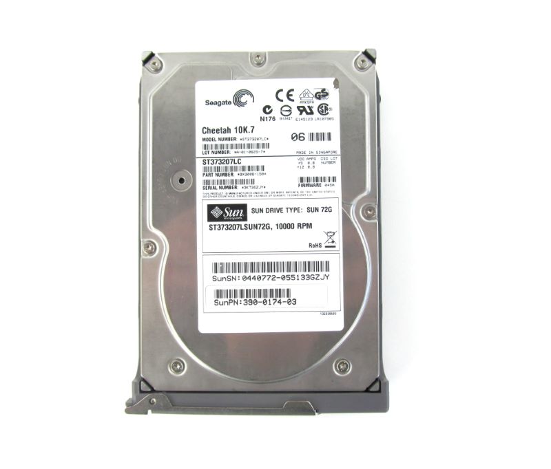Sun 540-5456 (X5264A) 73.4GB - 10000 RPM, Disk Assembly