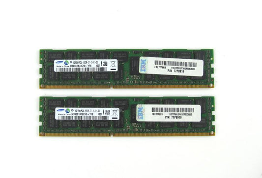 IBM 4529 16GB Mem Kit 2x8GB 1066MHz pC3-8500 DDR3 RDIMMs CCIN 31D2