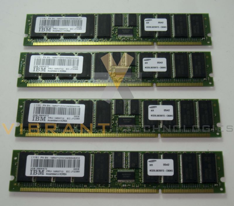 IBM 7890 4GB/8GB Memory Kit CUOD DDR1 (4 x 1GB/2GB)