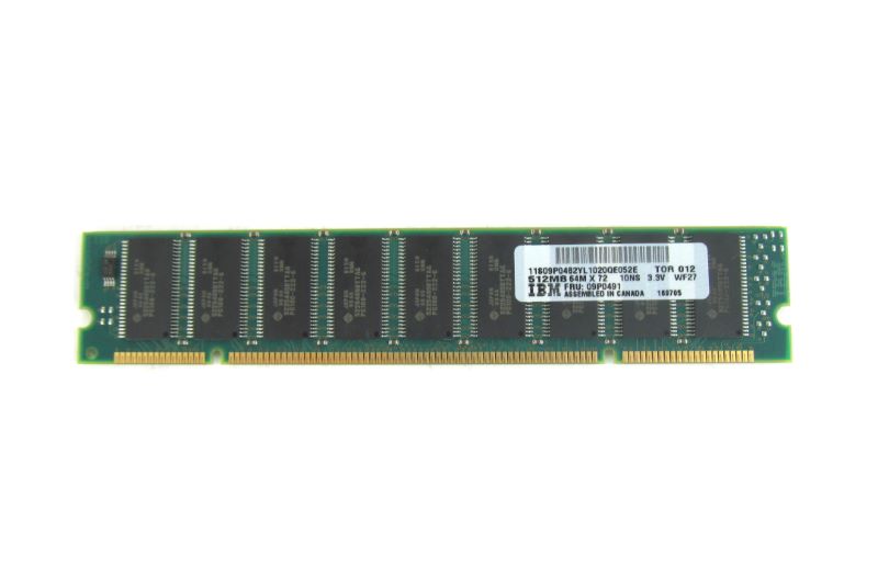 IBM 09P0482 512 MB DIMM (200 PIN 10NS SDRAM)