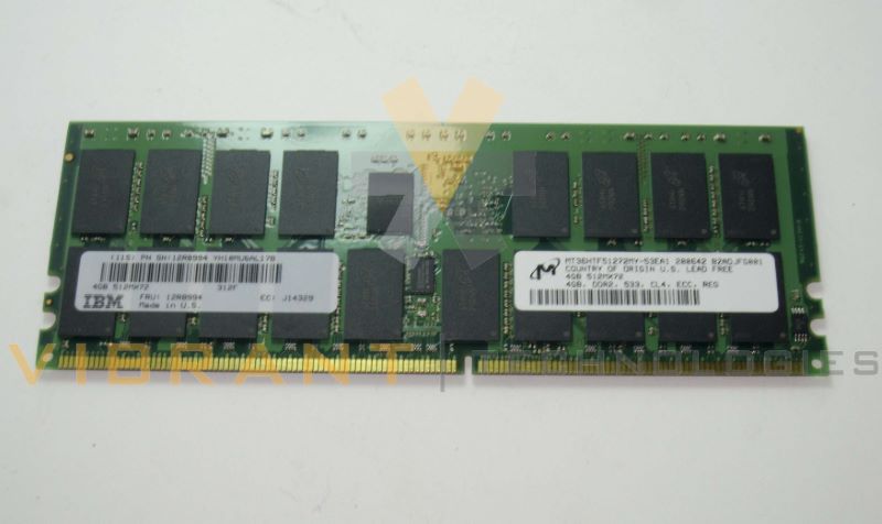 IBM 12R8994 4Gb DIMM SDRAM 533MHz DDR-2