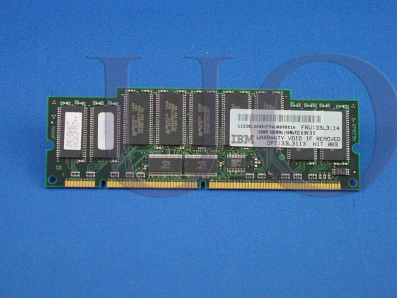 IBM 33L3114 128Mb 100MHz ECC Sdram Rdimm
