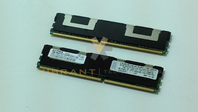 IBM 39M5785 2GB (2x1GB) DDR2 PC2-5300 Chipkill Server Memory Kit