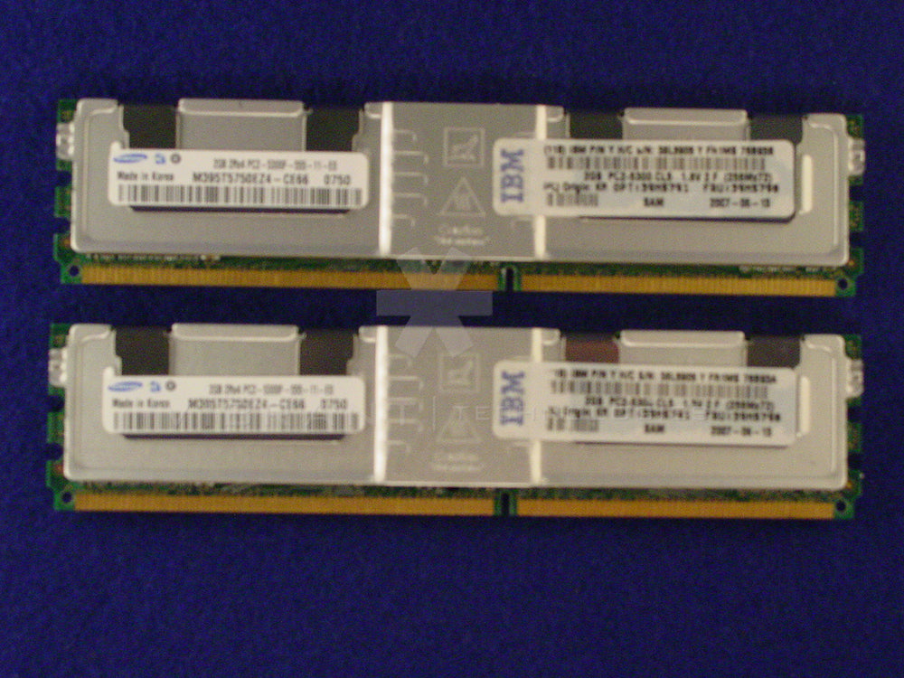 IBM 39M5791 4GB (2x2gb) DDR2 PC2-5300 Chipkill Memory Kit