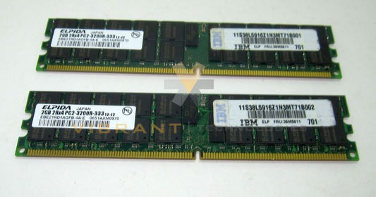 IBM 39M5812 4GB (2x2gb) PC2-3200 Memory Kit
