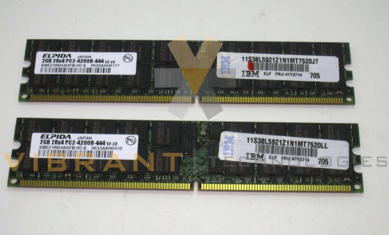 IBM 41Y2715 4Gb ECC DDR SDRAM Memory Kit