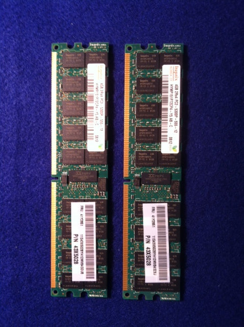 IBM 41Y2768 8GB (2x4GB) PC2-5300 Memory Kit