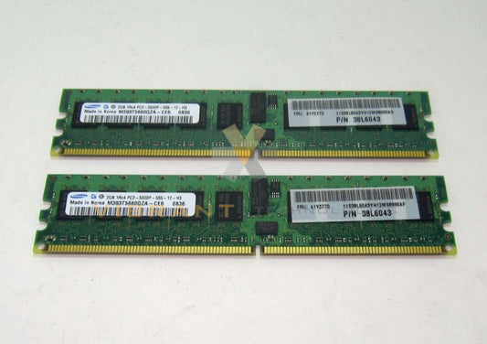 IBM 41Y2771 4gb (2x2GB) PC5300 ECC RDIMM Server Memory Kit