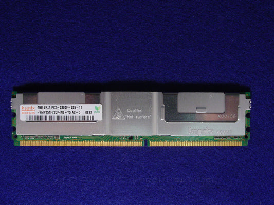 Dell 9F035 4GB PC2 5300F 2RX4 667MHz DDR2 Memory DIMM Module