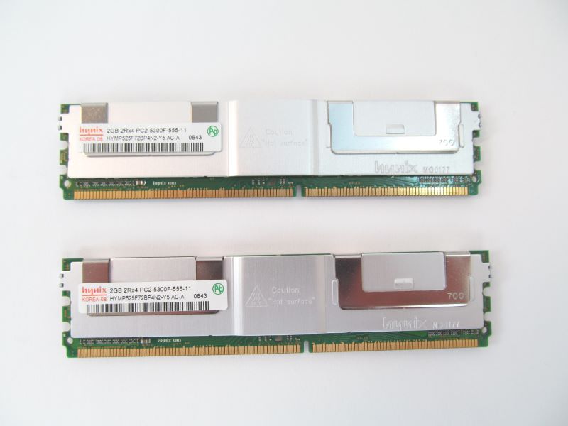 Dell A2026999 4GB PC2-5300 ECC 667mhz Server Memory Kit 2x2GB 2Rx8