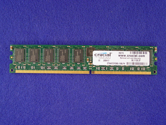 Crucial CT6472y265 512MB PC2100 266 ECC Server Memory
