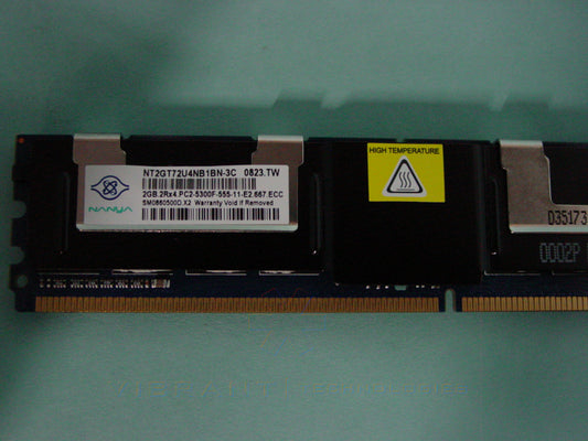 Dell GM431 2gb PC2-5300F 667mhz 2Rx4 Server Memory DIMM