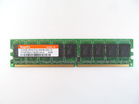 Dell J3182 512MB 2RX8 PC2-3200E 400MHZ DIMM Non ECC