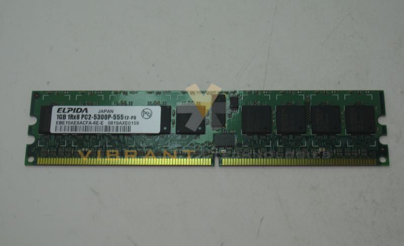 Dell UK629 1GB 1Rx8 PC2-5300P DDR2 667MHZ Server Dimm
