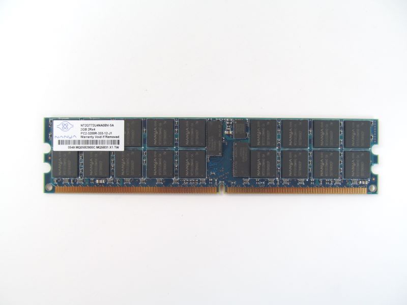 Dell X1563 2GB PC2-3200R 2Rx4 Server Dimm