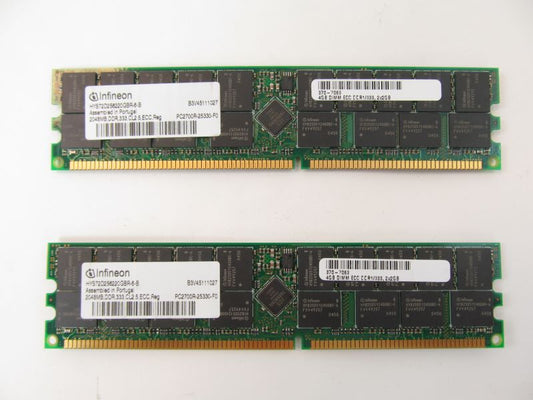 Sun X9266A 4GB (2X2GB DDR333 DIMM 370-7063) for Sun Fire V40z