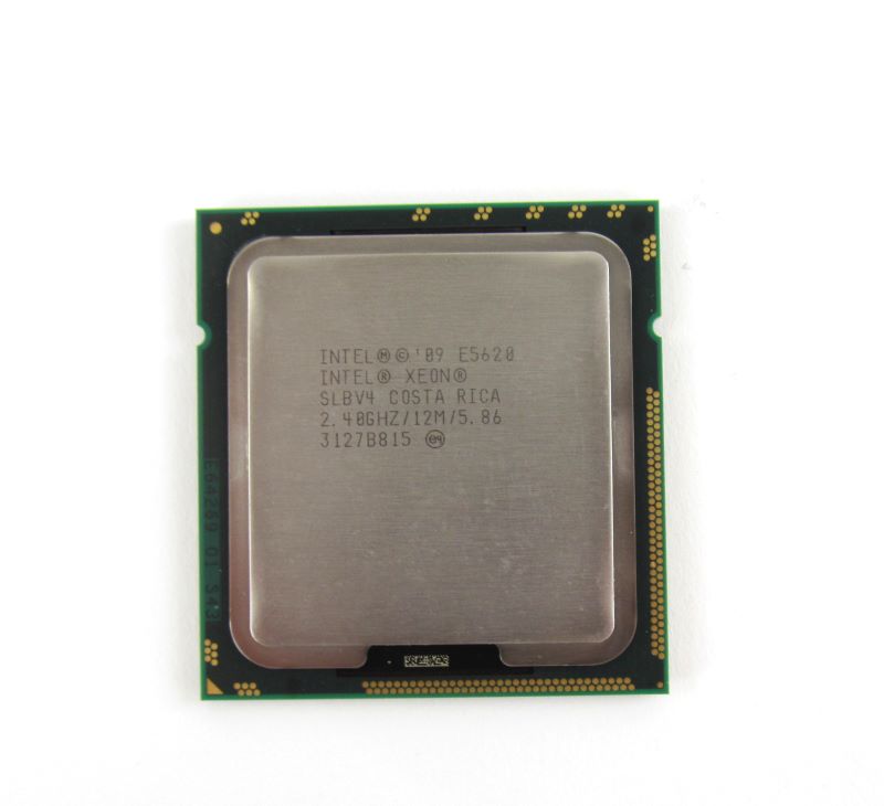 Intel SLBV4 Intel XEON E5620 Quad Core CPU 2.4GHz  12MB 5.86GTS 80W Processor