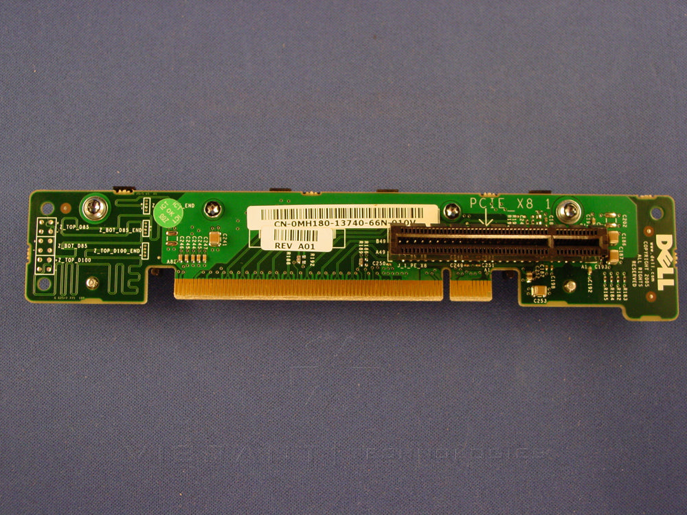 Dell 0MH180 Poweredge 2950 PCI-E Center Riser Card