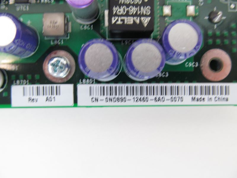 Dell 0ND890 PE6800/6850 Memory Riser Board 400