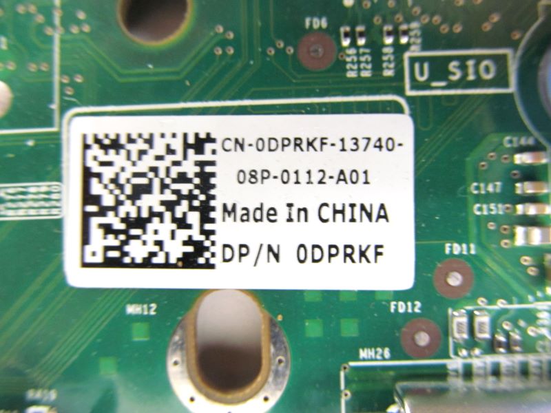 Dell DPRKF Poweredge R510 System Board