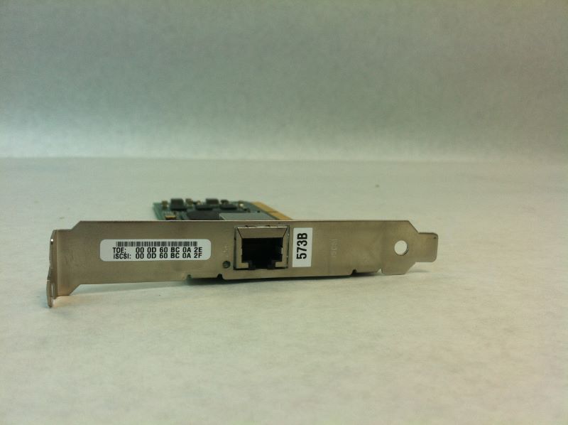 IBM 5713 1GB PCI-X iSCSI TOE Ethernet Adapter (Copper Connector)