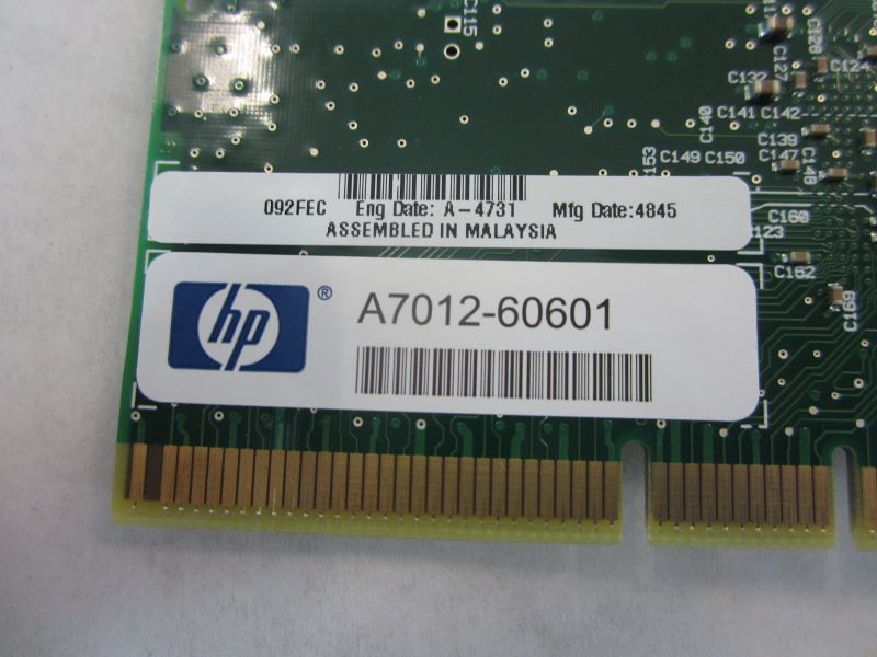 HP A7012A PCI-X 2-PORT 1000BASE-T GIGABIT E